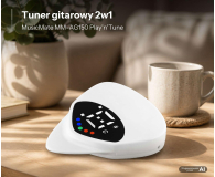 MusicMate Tuner gitarowy 2w1 MM-AG150 Play'n'Tune - 1588259 - zdjęcie 5